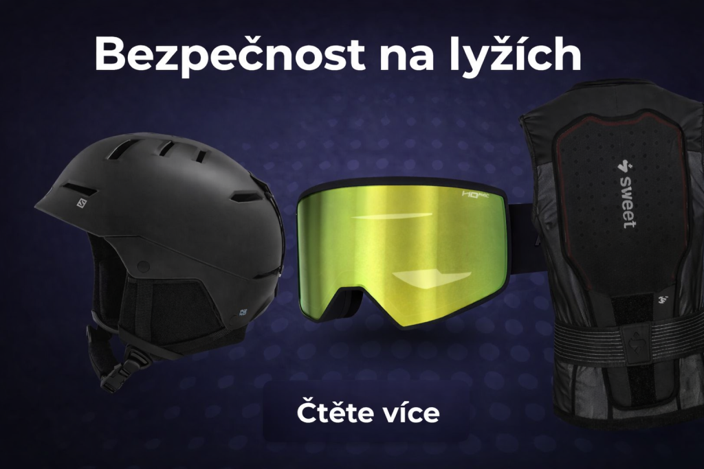 Bezpečnostní prvky na lyžích