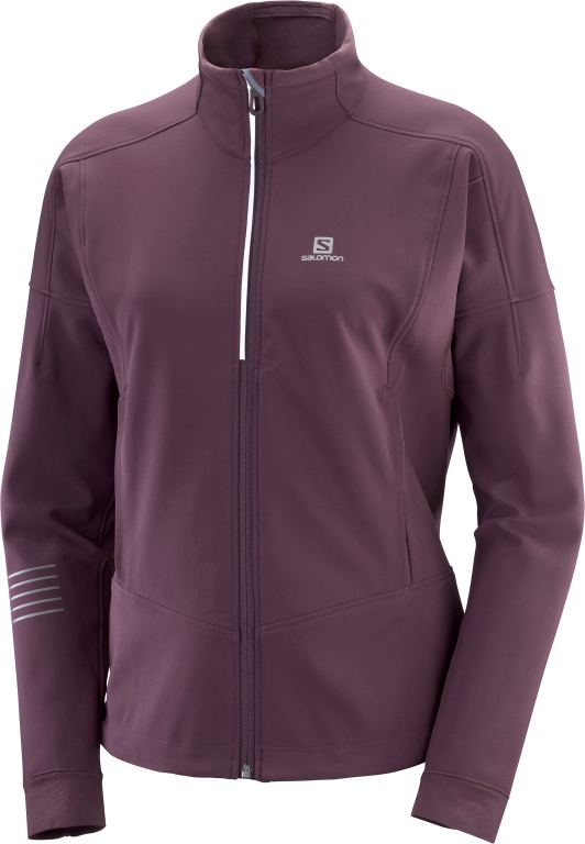 Salomon LIGHTNING WARM SSHELL JKT-winetanting