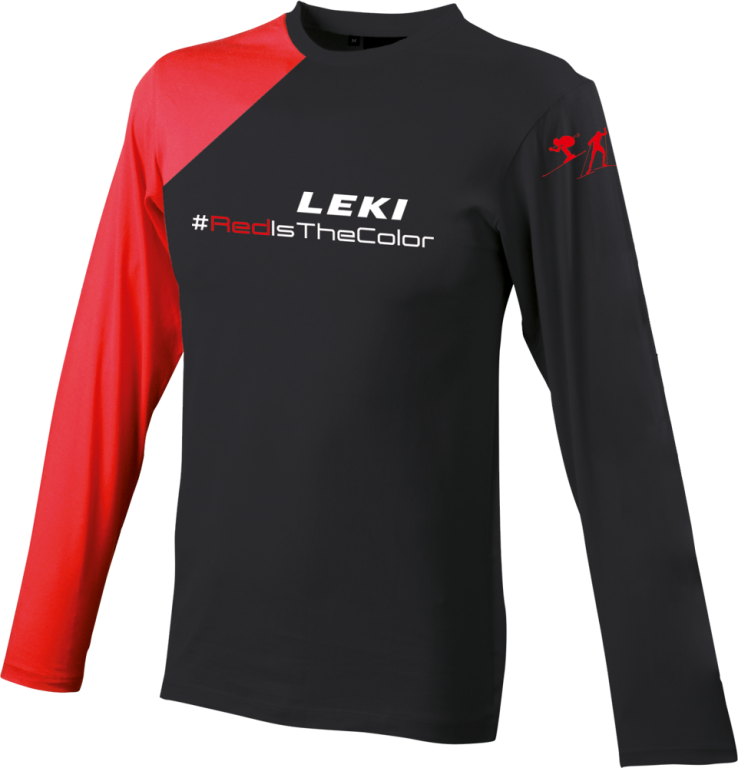 Leki LONGSLEEVE Red bl-red MEN 