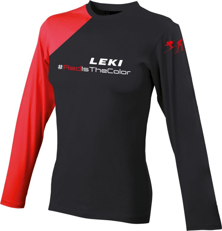 Leki LONGSLEEVE Red bl-red WOMEN 