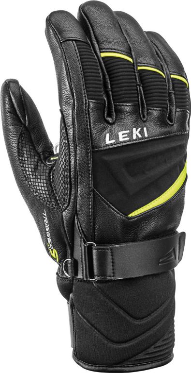 Leki Griffin S, black-yellow