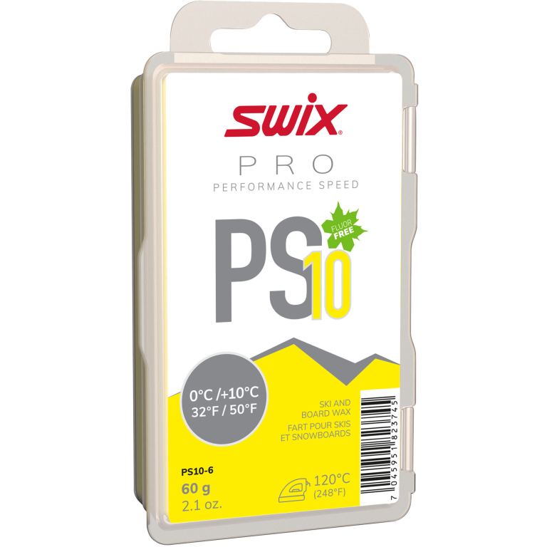 Swix PS10-6 vosk skluz.Pure Speed, 0/+10°C 