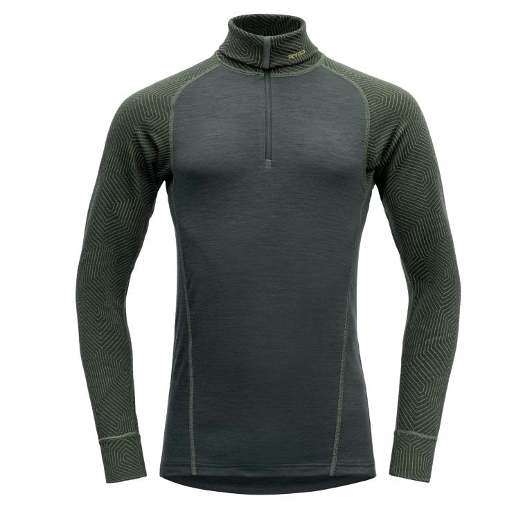 Devold DUO ACTIVE MAN ZIP NECK woods