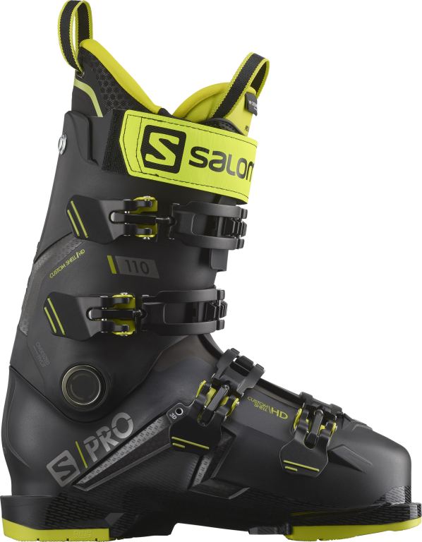 Salomon S/PRO 110 GW BLACK/Acid Gree