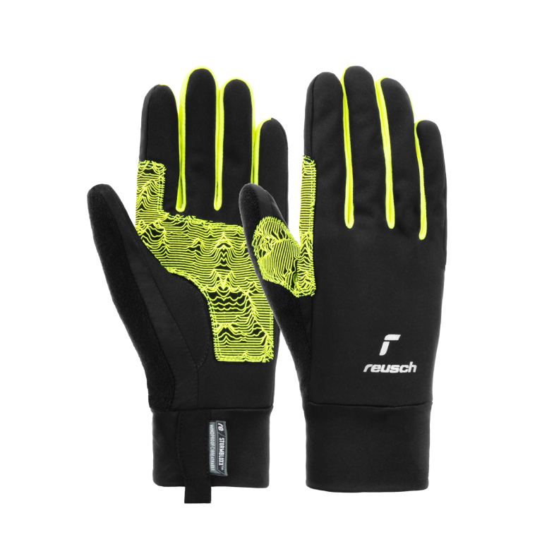 Reusch Arien STORMBLOXX™ TOUCH-TEC™, black/yellow 