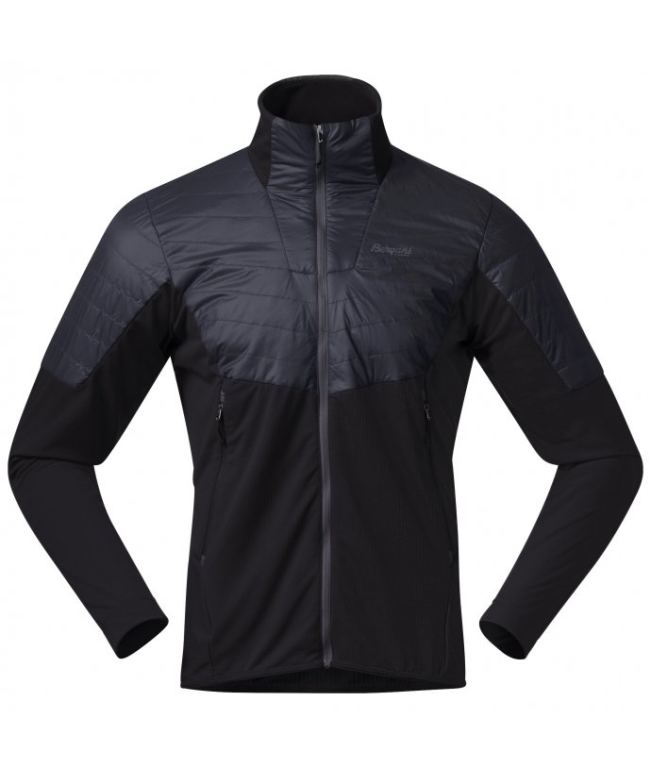 Bergans Senja midlayer jkt., black/solid charcoal