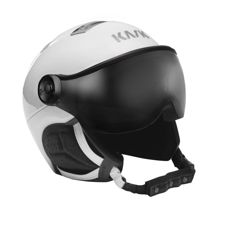 Kask Piuma R chrome visor white/silver 