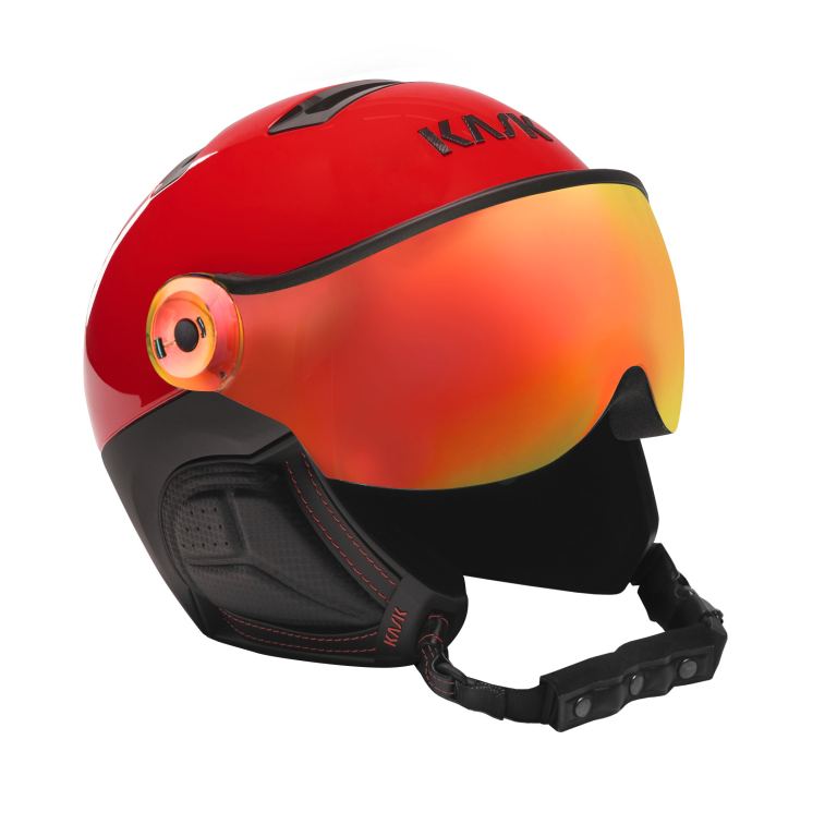 Kask MONTECARLO Visor red 