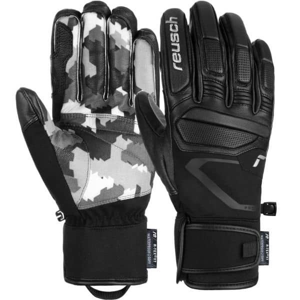 Reusch Marco Schwarz, black/grey camo