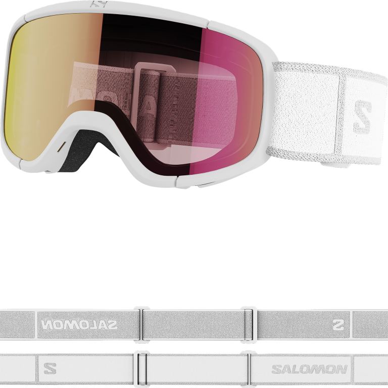 Salomon LUMI WHITE/Univ RUBY