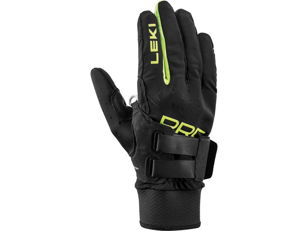 Leki PRC Shark, black-neon yellow