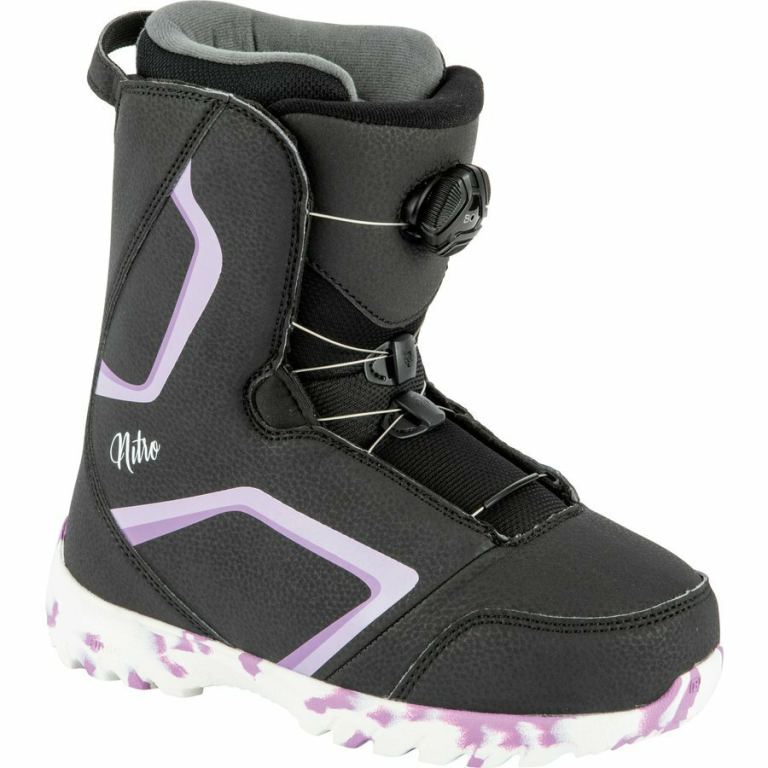 NITRO DROID BOA, black/purple/white