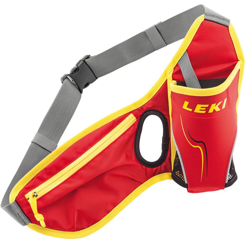 Leki DRINKBELT,red-neonyel