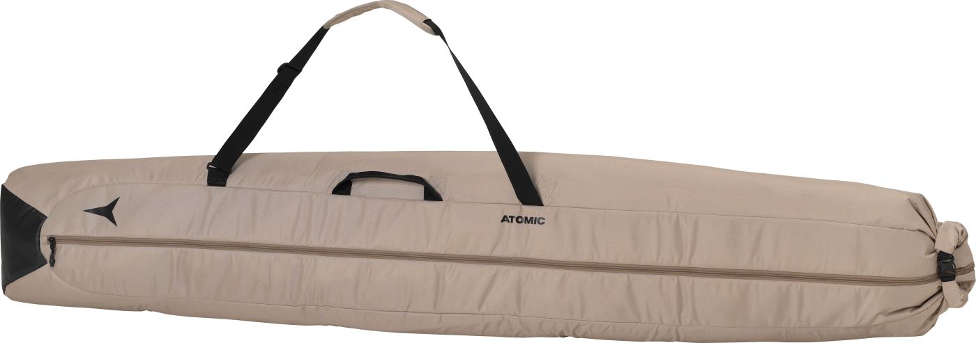 Atomic DOUBLE SKI BAG Beige/BLACK