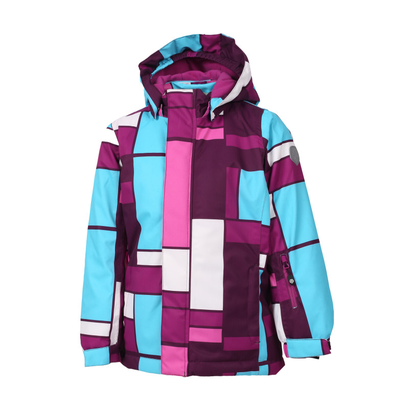 Colorkids DONNA PADDED SKI JACKET AOP Pickled Beet 